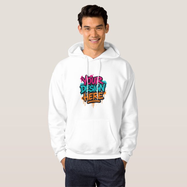 Customisable Clothing | YOU DESIGN HERE Hoodie (Front Full)