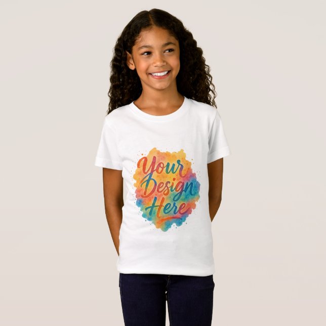 Customisable Clothing | YOU DESIGN HERE T-Shirt (Front Full)