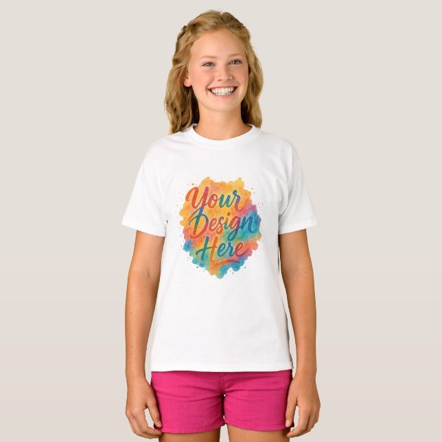 Customisable Clothing | YOU DESIGN HERE T-Shirt (Front Full)