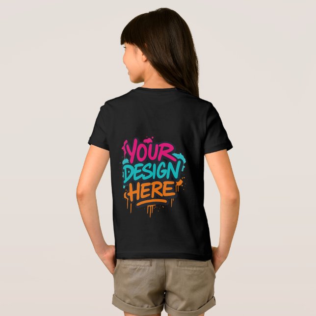Customisable Clothing | YOU DESIGN HERE Tri-Blend Shirt (Back Full)