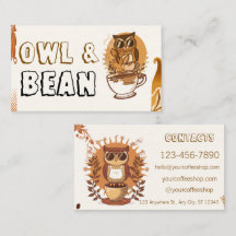 Customisable Coffee Business Branding