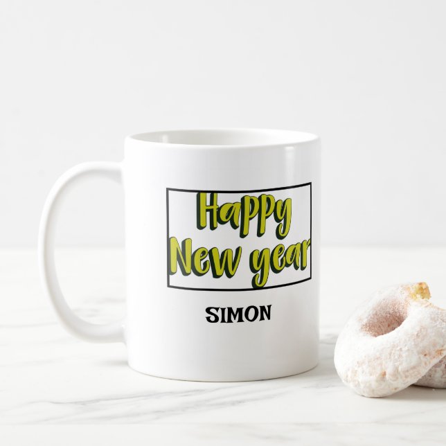 Customisable Coffee Mug  (With Donut)
