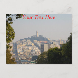 Customisable Coit Tower, San Fancisco, California Postcard