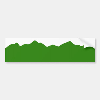 Customisable Colorado Mountains Bumper Sticker