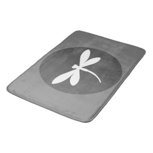 Customisable Colour Dragonfly Bath Mat