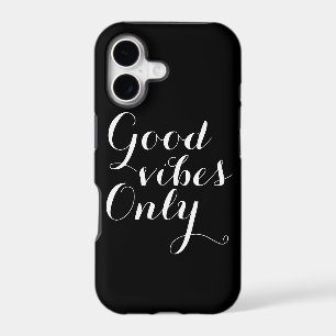 Customisable Colour Good Vibes Only Motivational