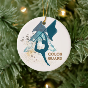 Customisable Colour Guard Ornament