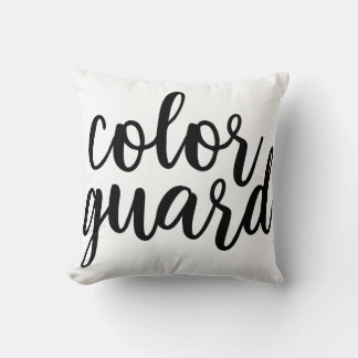 Customisable Colour Guard Pillow