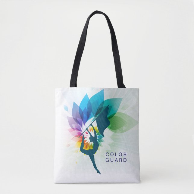 Customisable Colour Guard Shoulder Tote Bag (Front)