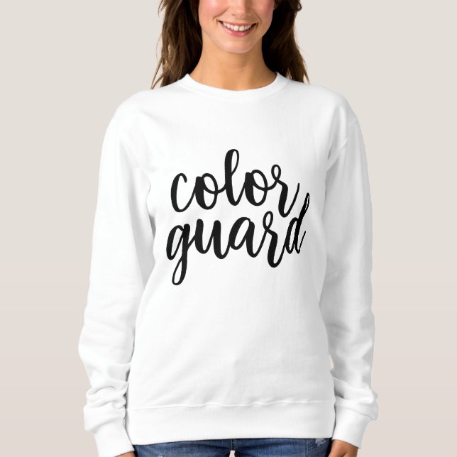 Customisable Colour Guard Sweatshirt (Front)