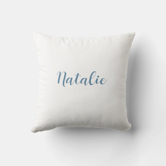 Customisable Colour Guard Throw Pillow (Back)