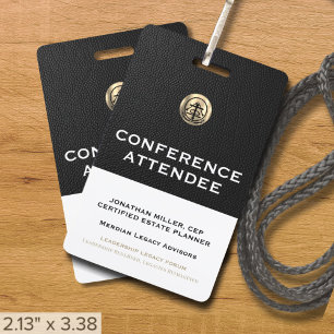 Customisable Conference Badge Lanyard ID Badge