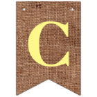 Customisable CONGRATULATIONS! Simulated Burlap