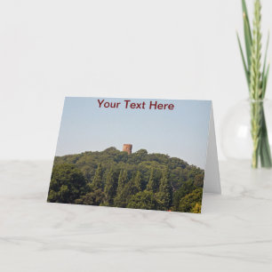 Customisable Conygar Tower, Somerset Card