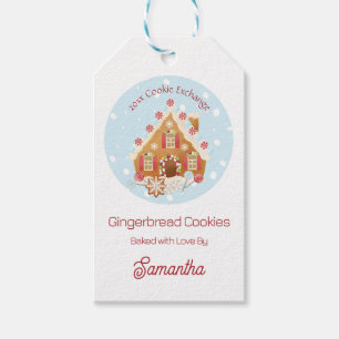 Customisable Cookie Exchange Gift Tag 