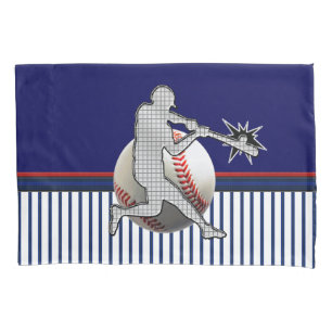 Customisable Cool Baseball Pillow Case