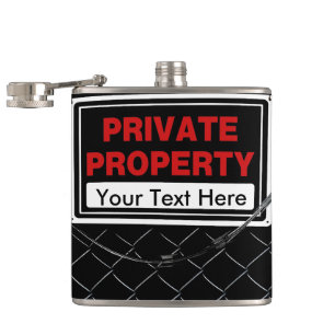 Customisable Cool Fun Unique Hip Flask
