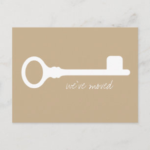Customisable Cool New Address Announcement Postcard