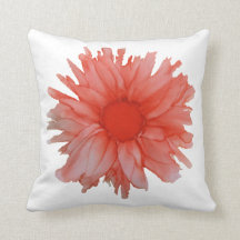 Customisable!!! Coral Daisy Handpainted