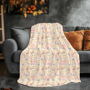 Customisable Cosy Goose & Books Blanket