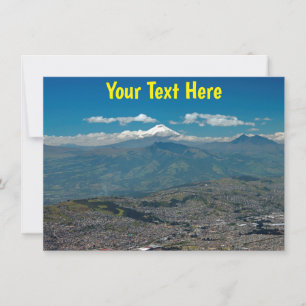 Customisable Cotopaxi & Quito Card