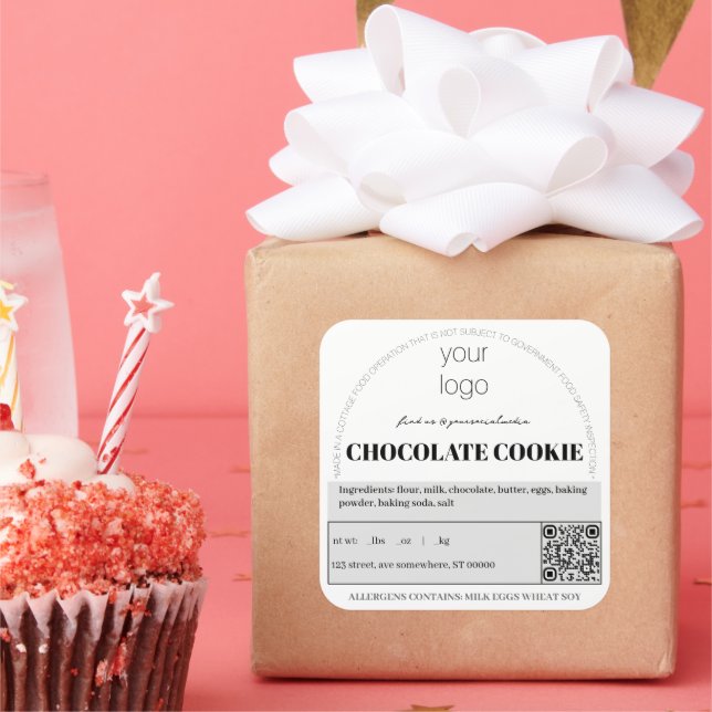 Customisable Cottage Law Sticker (Party)