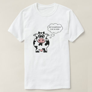 Customisable Cow Tee