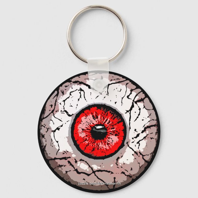 Customisable Creepy Eye - Keychain (Front)
