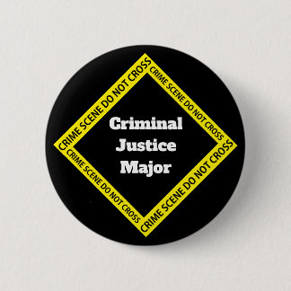 Customisable Criminal Justice 6 Cm Round Badge