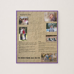 Customisable Crossword - Jigsaw Puzzle