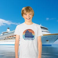 Customisable Cruise Ship Sunset Family Trip Kids