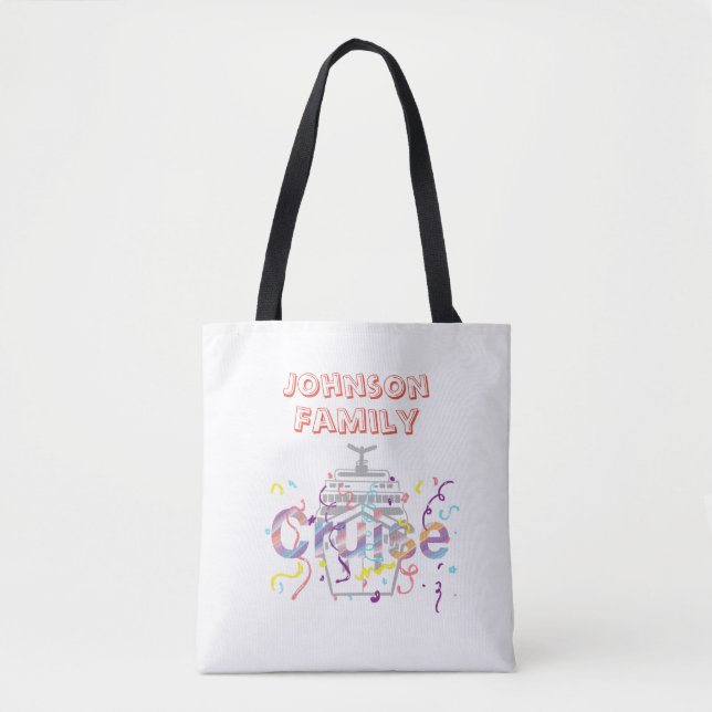 Customisable Cruise Tote Bag (Front)