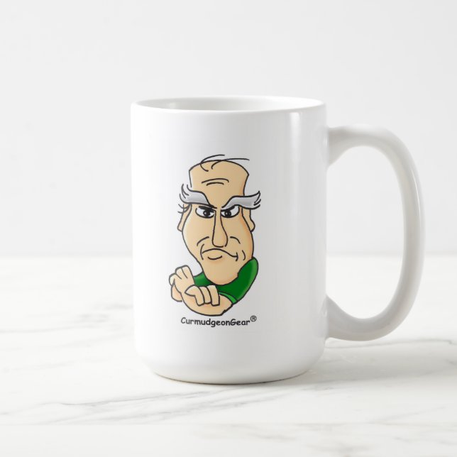 Customisable Curmudgeon  Mug - Assorted Styles (Right)