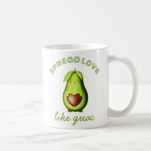Customisable Cute Avocado Hand-drawn Original Art