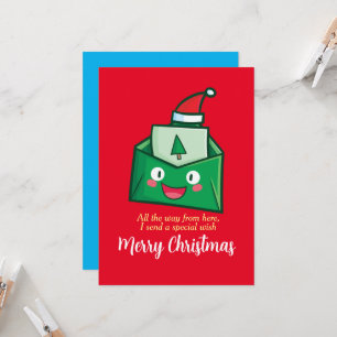 Customisable Cute Christmas Letter Invitation