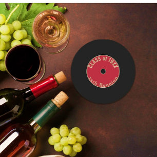 Customisable, Cute Class reunion coasters