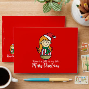 Customisable Cute Gift in My Life Envelope
