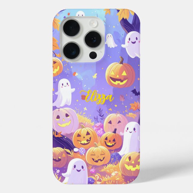 Customisable Cute Halloween iPhone / iPad case (Back)