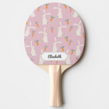 Customisable Cute Rabbit Carrot Pattern