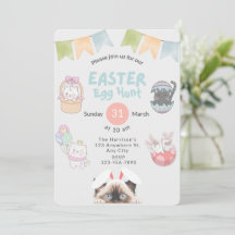 Customisable Cute Ragdoll Cat Bunny Easter