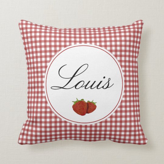 strawberry cushion