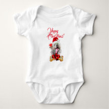 Customisable Cute Weimaraner Dog Yappy Christmas