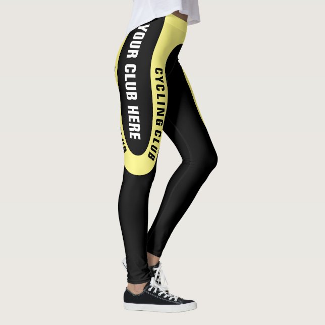 Customisable Cycling Club Leggings Version 1 (Right)