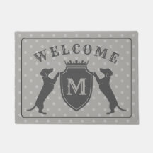 Customisable Dachshund Doormat