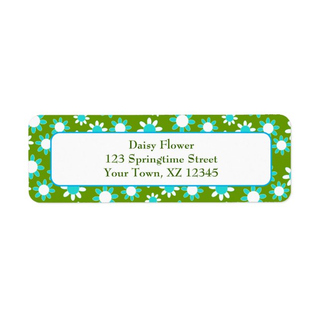 Customisable Daisies (Front)
