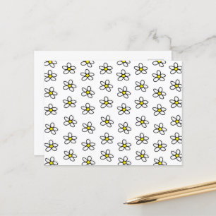 Customisable Daisies Postcard