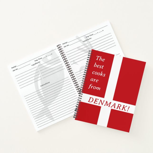 Customisable Danish Recipe Book (Inside)