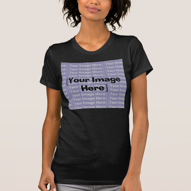 Customisable Dark T-Shirt Horizontal (Front)