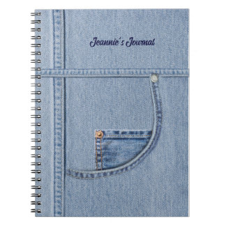 (Customisable) "Denim" Notebook