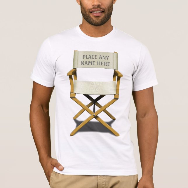 Customisable Director's Chair design T-Shirt (Front)